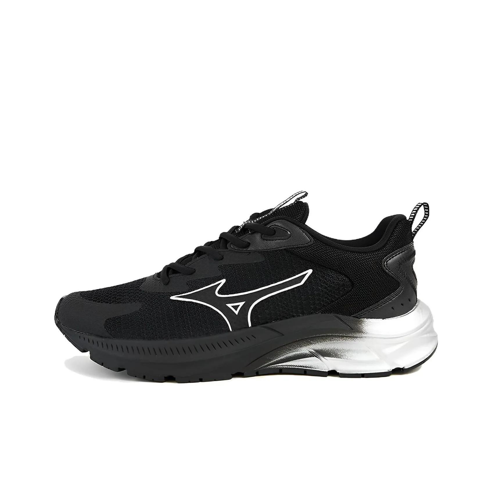 Mizuno Low Top 'Shock Absorption NonSlip Durable Black White'