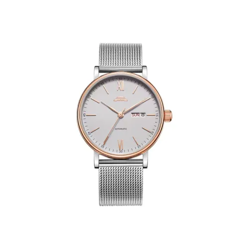 Beijing Автоматический Механический Movement Мужские Часы 40,2mm*10,95mm*20mm Белый