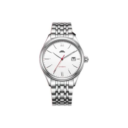 Beijing Автоматический Механический Movement Мужские Часы 40,2mm*10,95mm*20mm Черные