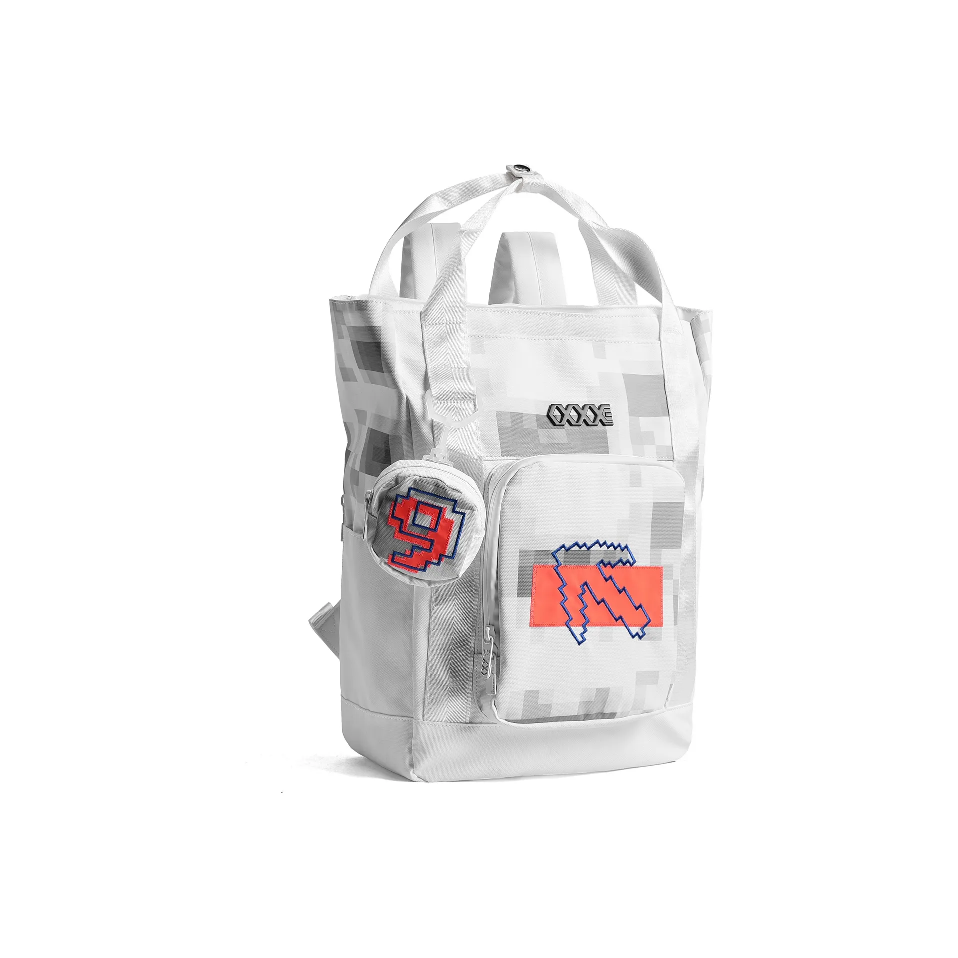 COEXISTENCE 3M Светоотражающий дизайн водоотталкивающая ткань рюкзак сумка большой унисекс белый оранжевый