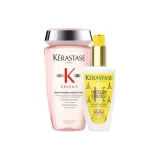 Genki 진저 파우더 병 샴푸 250ml + 파리 게이머 하이라이트 병 에센셜 오일 30ml
