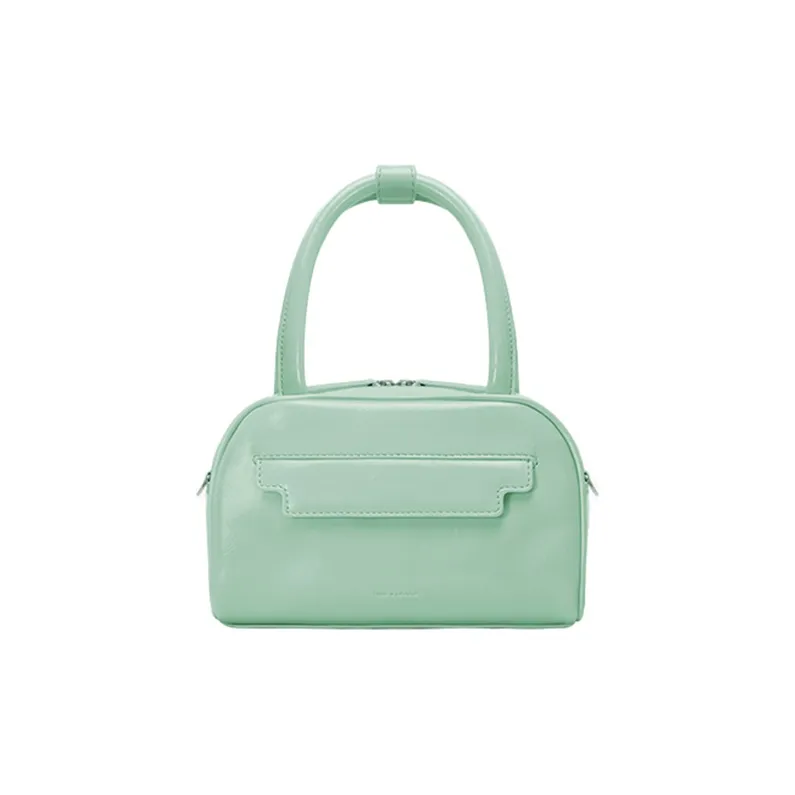 FIND KAPOOR Искусственная кожа Портативная Сумка через плечо Сумка на плечо Средняя Унисекс Мятный Custard Белый Розовый Фиолетовый