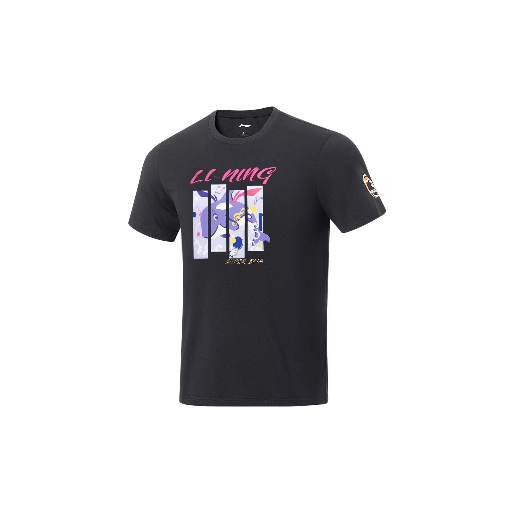 LiNing SS23 T-Shirt Unisex Black
