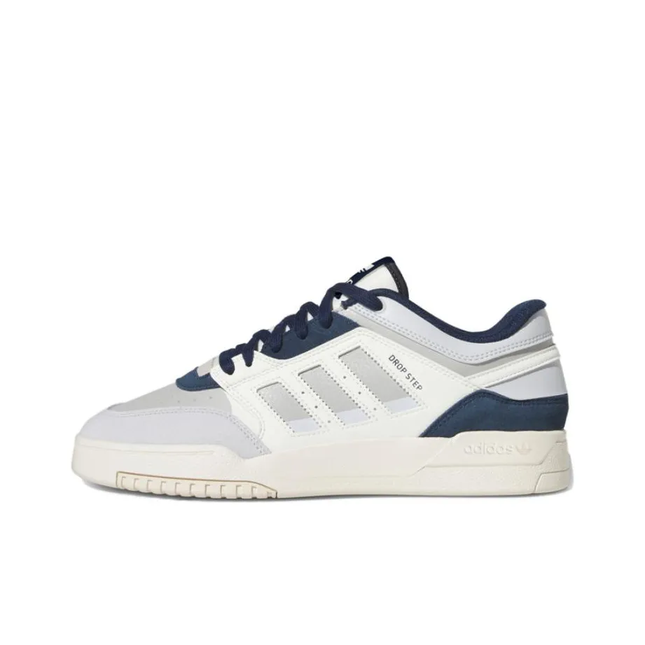 Drop Step Adidas Originals Low 'Off White Halo Blue'