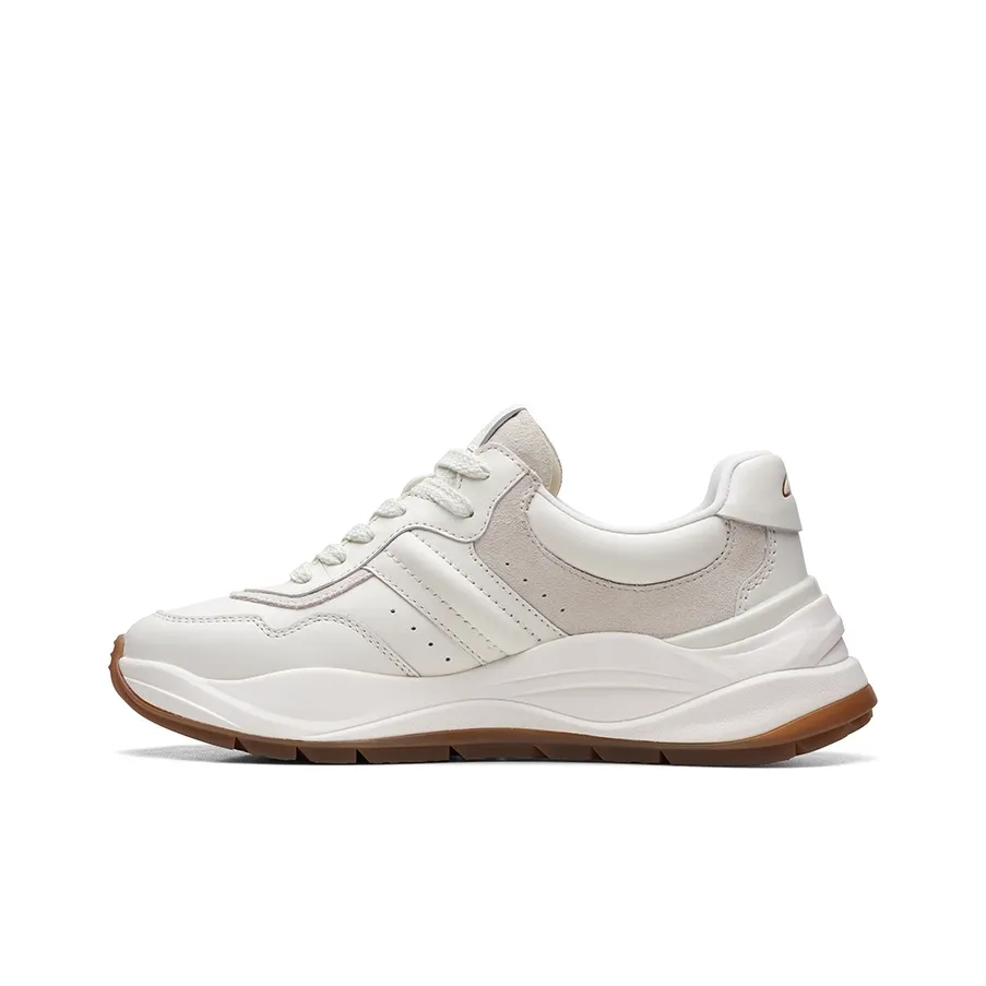 Clarks Низкий Топ Повседневная Обувь Женская Белая