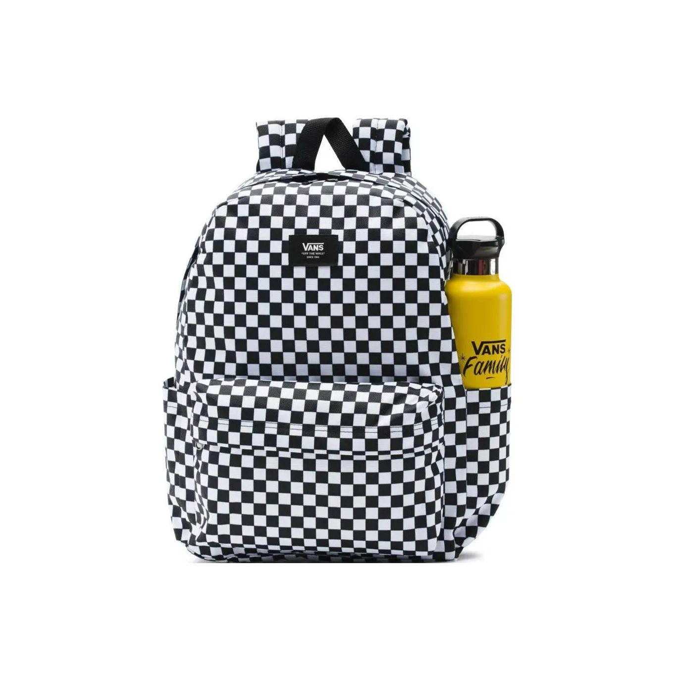 Vans Old Skool Polyester Backpack Regular Unisex Black & White