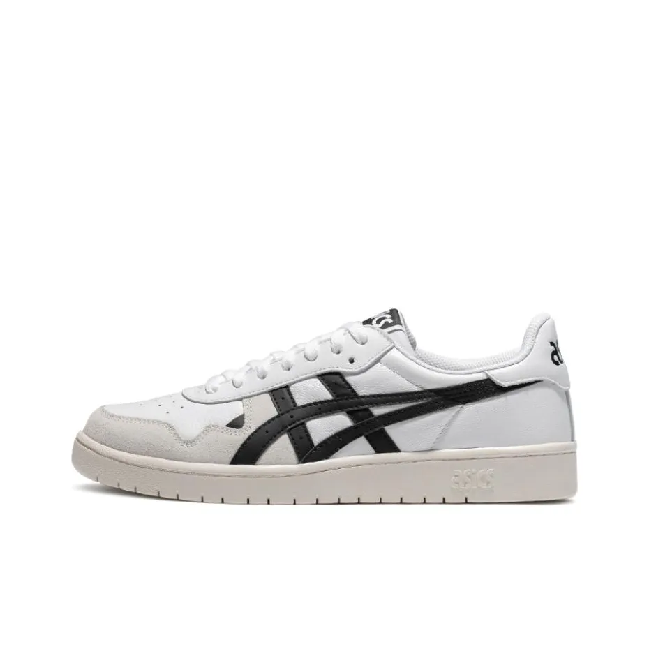 Asics JAPAN S Low Топ Скейтборд Кроссовки Мужские Белый Серый Черный