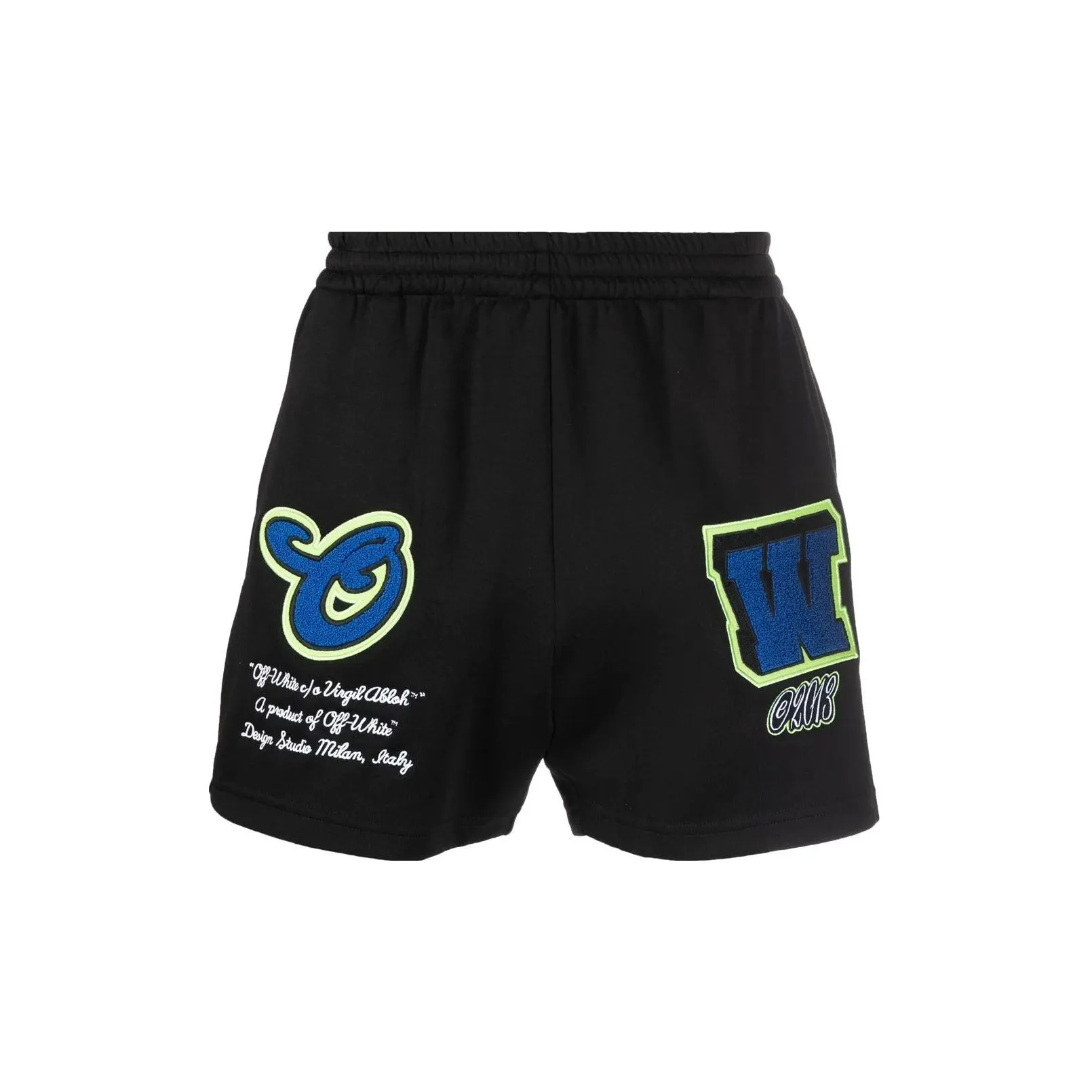 OFF-WHITE Logo-appliqué Track Shorts