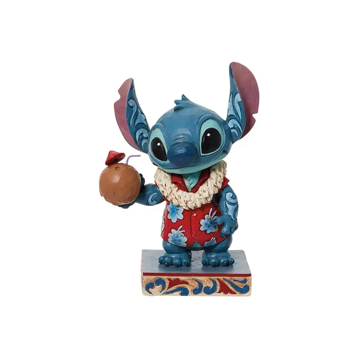ENESCO Disney Traditions Lilo & Stitch Hawaii Vacation Trendy Figures 13cm