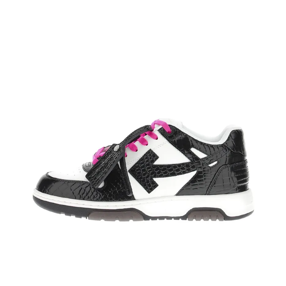 OFF WHITE Out Of Office Low Top Sneaker 'Black White Purple'