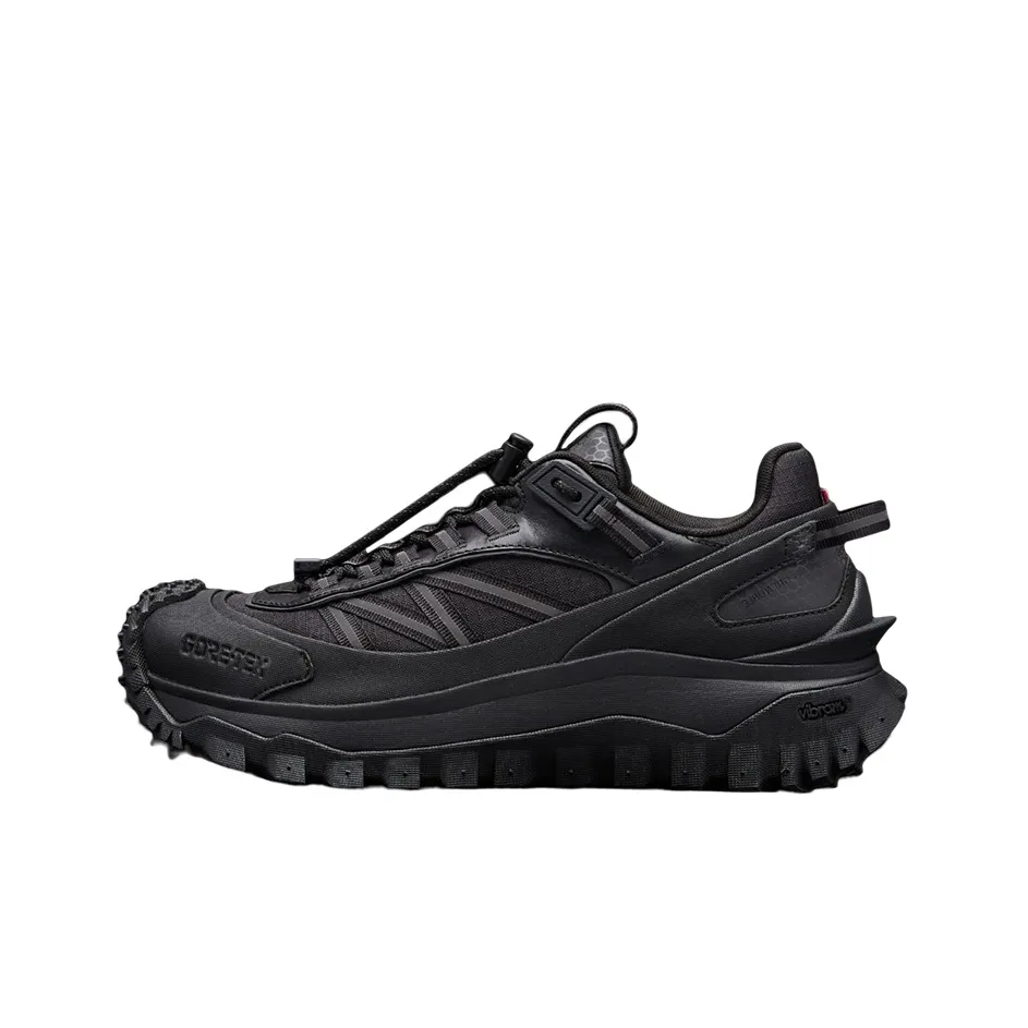 Moncler Trailgrip GTX Low Top Sports Casual Shoes Women's Black