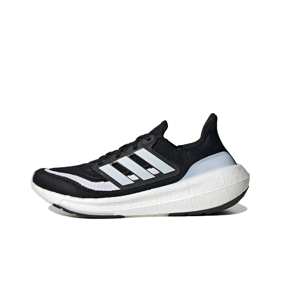 Adidas Ultraboost Light Low Топ Марафон Тренировки Бег на длинные дистанции Обувь Унисекс Черный белый