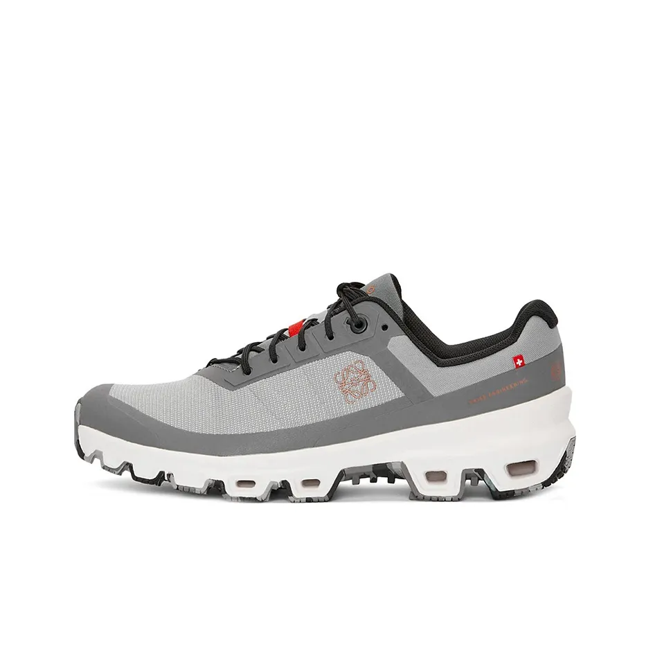 On x LOEWE Cloudventure Cushioning Low Top Sports Casual Shoes Women's Gray