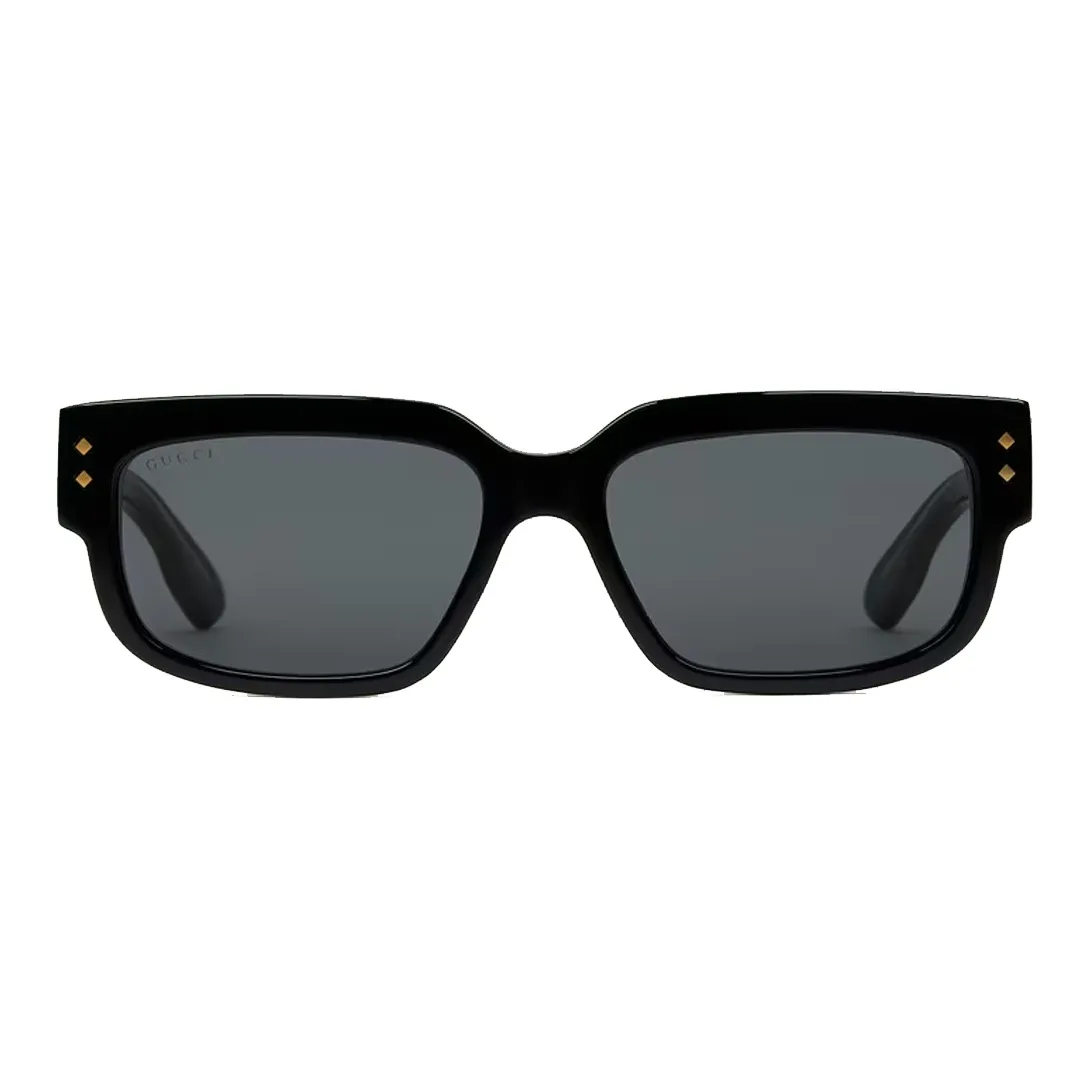 GUCCI Eyewear Rectangular frame Tinted Sunglasses