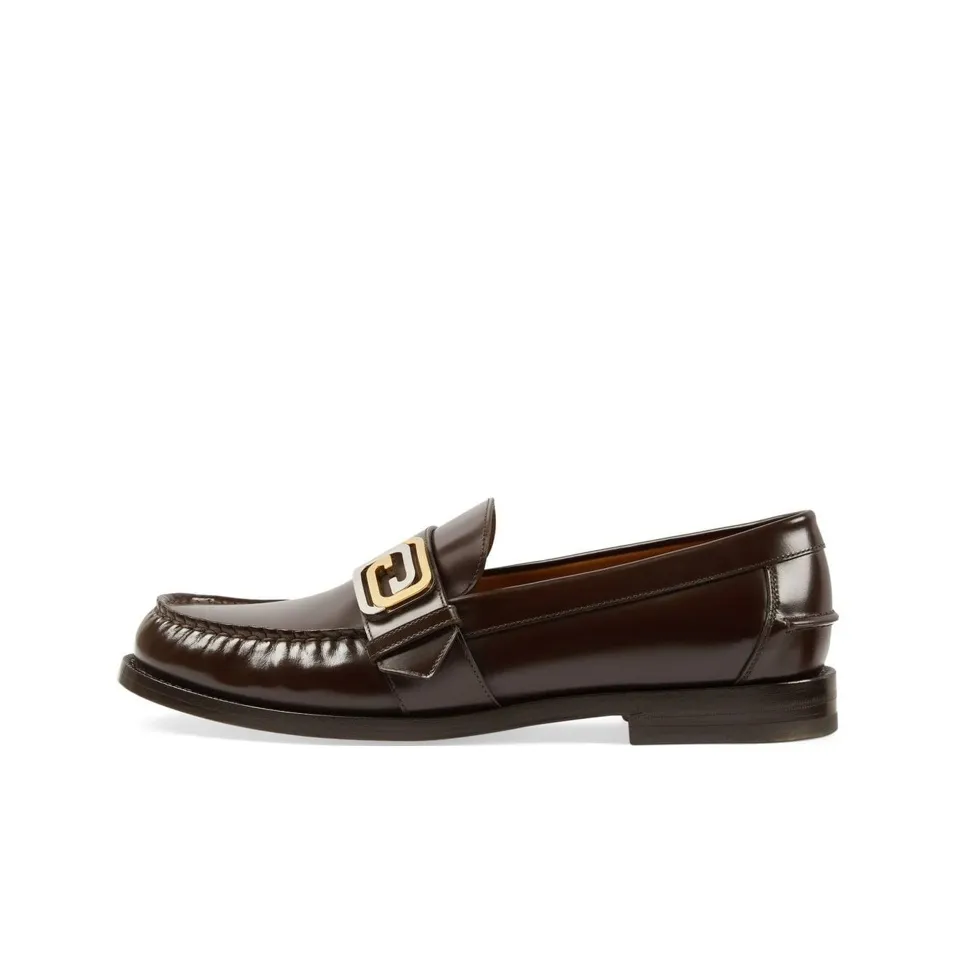 GUCCI Gg Buckle Loafer 'Night Cocoa'