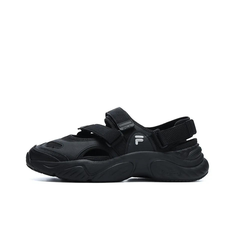 FILA FUSION Conch Sandals 'Black'
