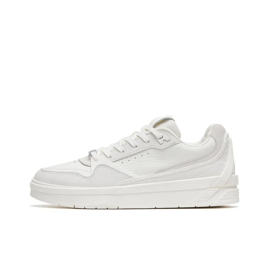 Anta Life Collection Hayward GH Anti Slip Wear Resistant Low Top Skateboard Shoes Men's White