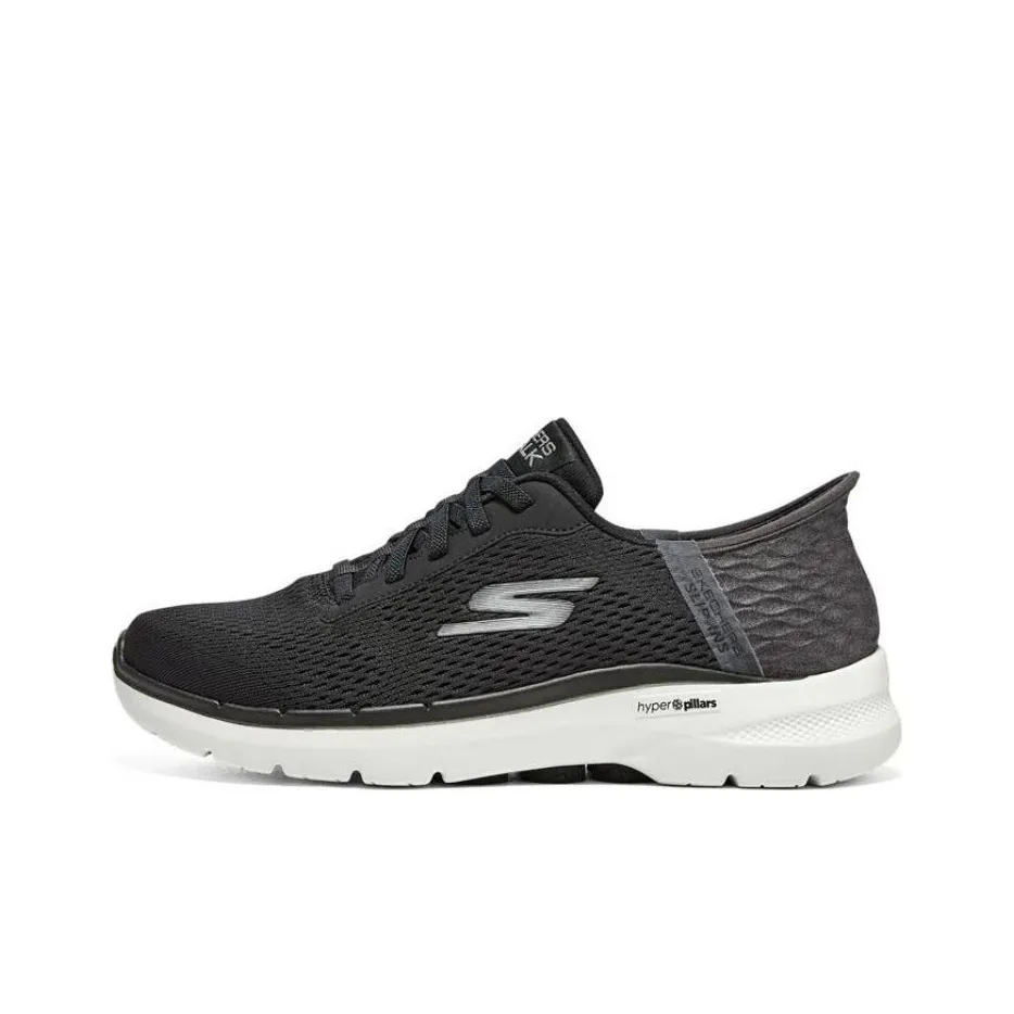 Skechers Go Walk 6 Slip Ins 'Black'