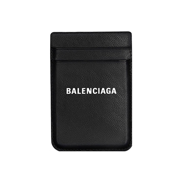 カードケース・名刺入れ BALENCIAGA SS25 \"CASH 2.0\" CARD HOLDER (810899 2ABGH1000) Women's Cash 2.0 Card Holder in Black | Balenciaga US