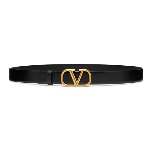 Valentino Коровья кожа Ремни Черные Женские