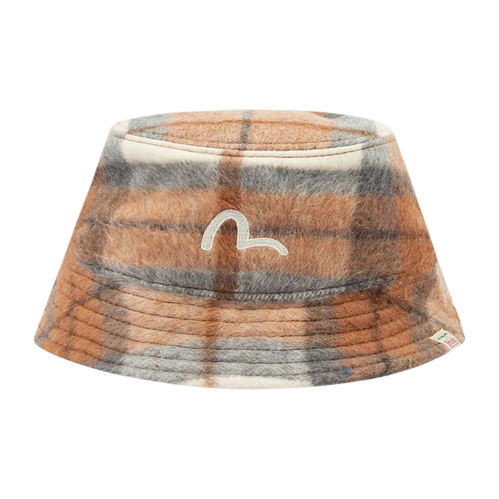 EVISU Шляпы ведра Коричневый Унисекс