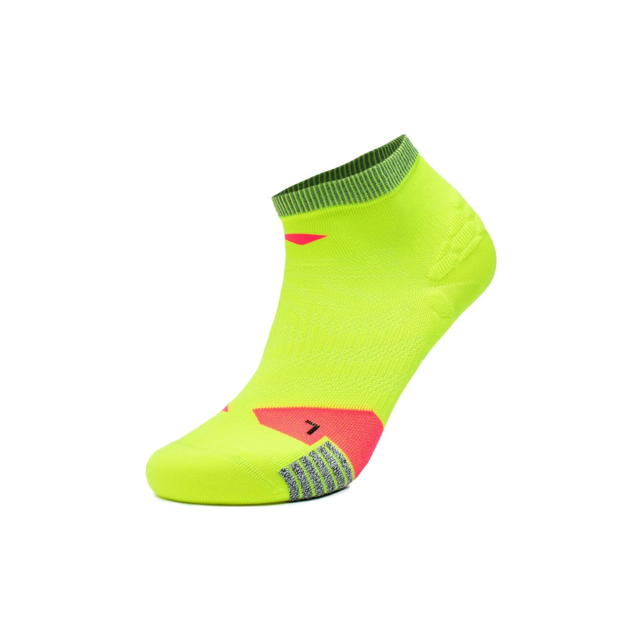 LiNing Ankle Socks Unisex Neon Yellow Green