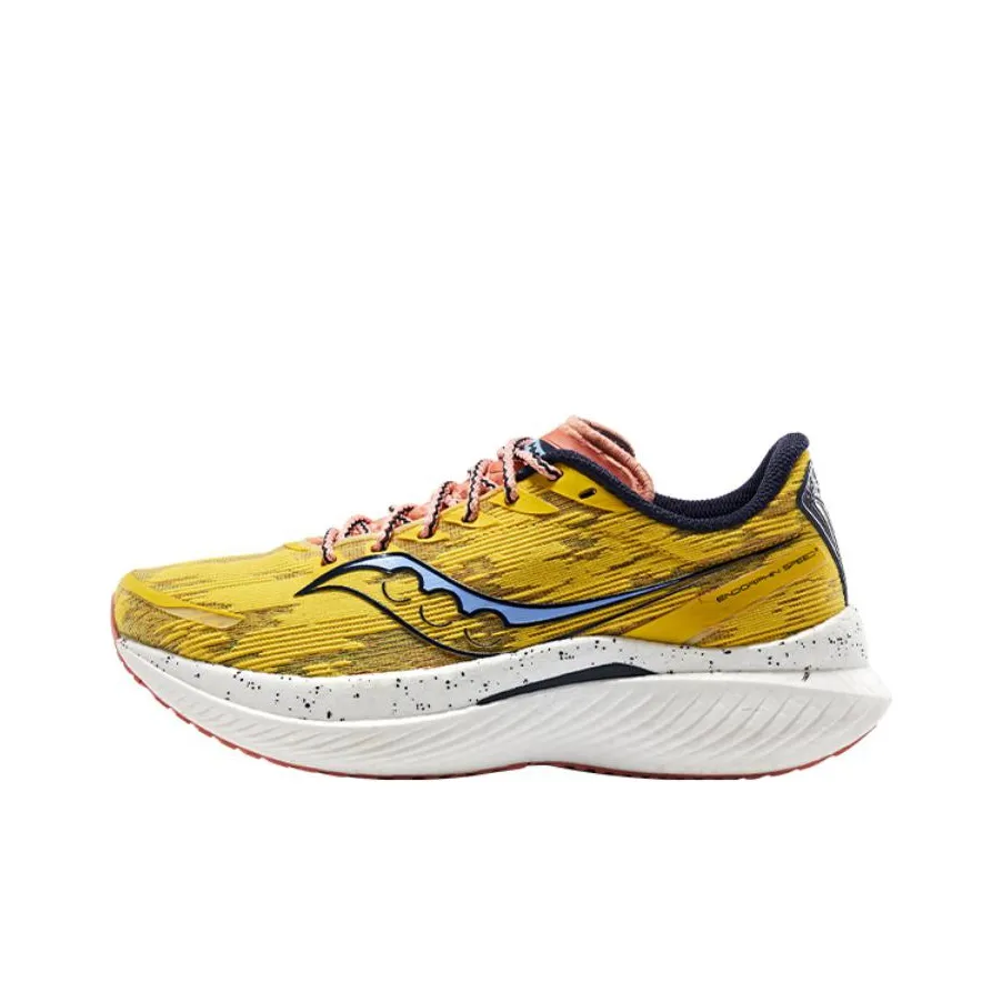 Saucony Endorphin Speed 3 Running Shoes Men's Low Top Yellow