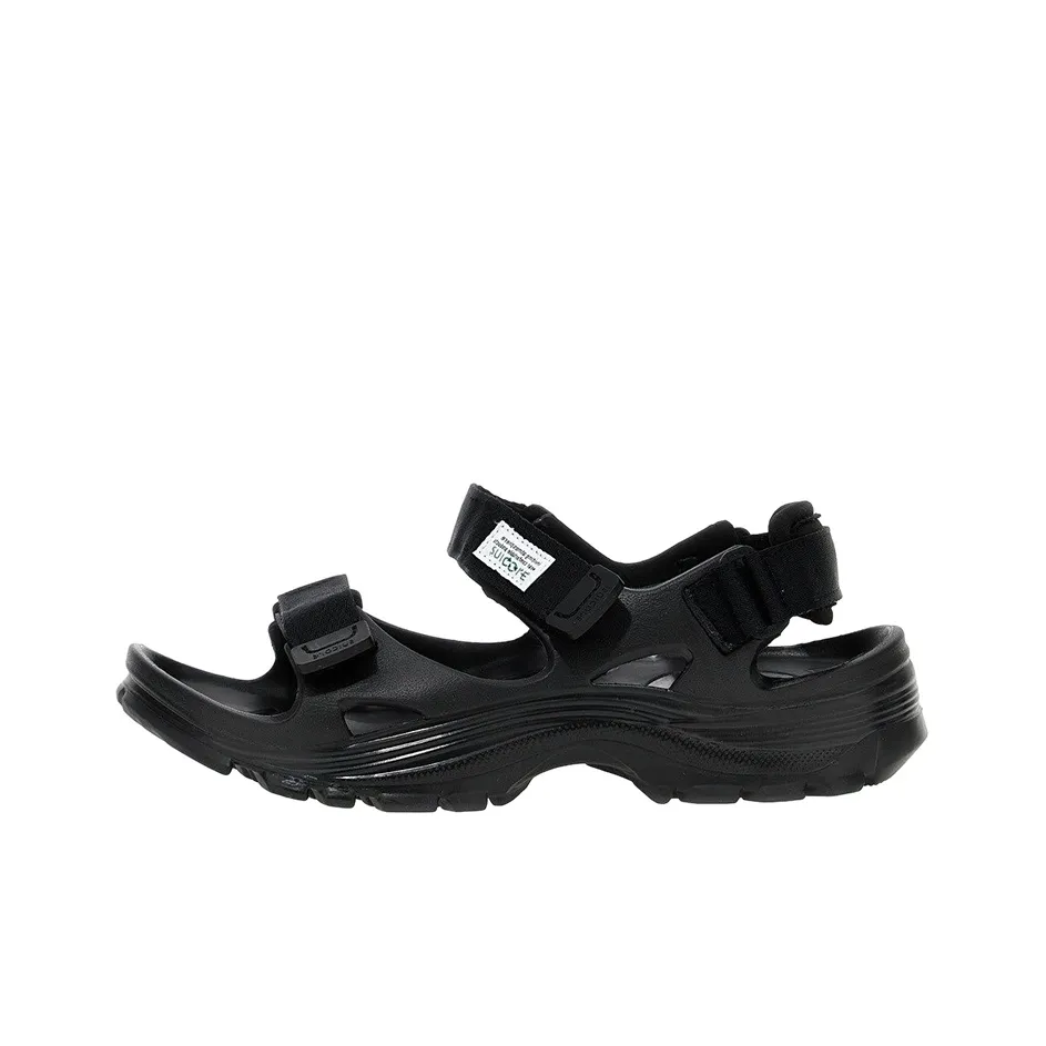 SUICOKE Wake Модные Сандалии Мужские Черные