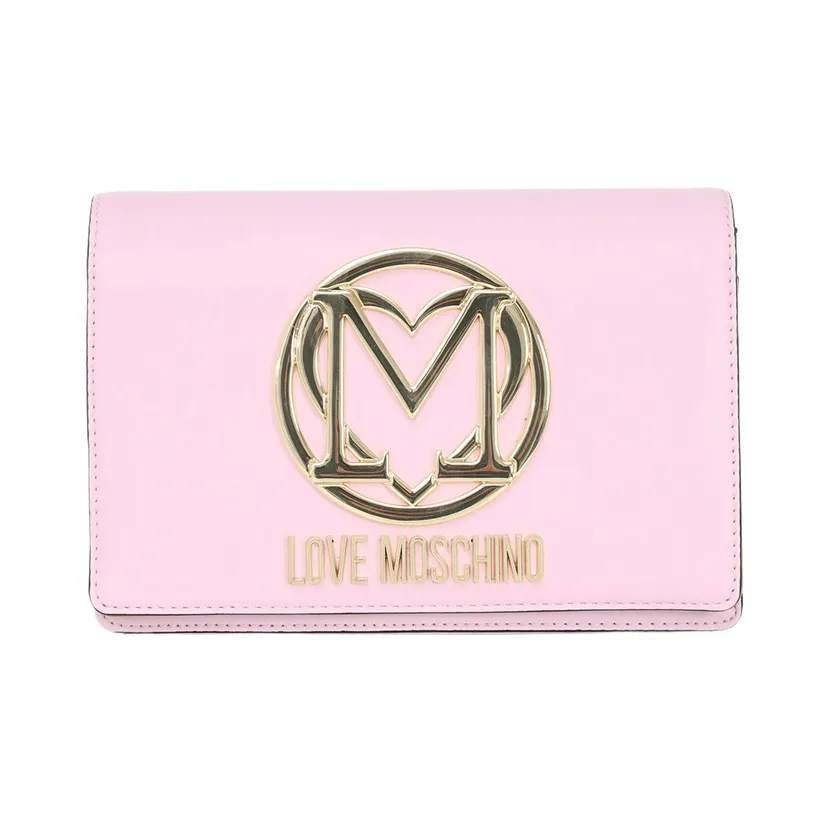 LOVE MOSCHINO Кожа Сумка через плечо Маленькая Женская Розовая