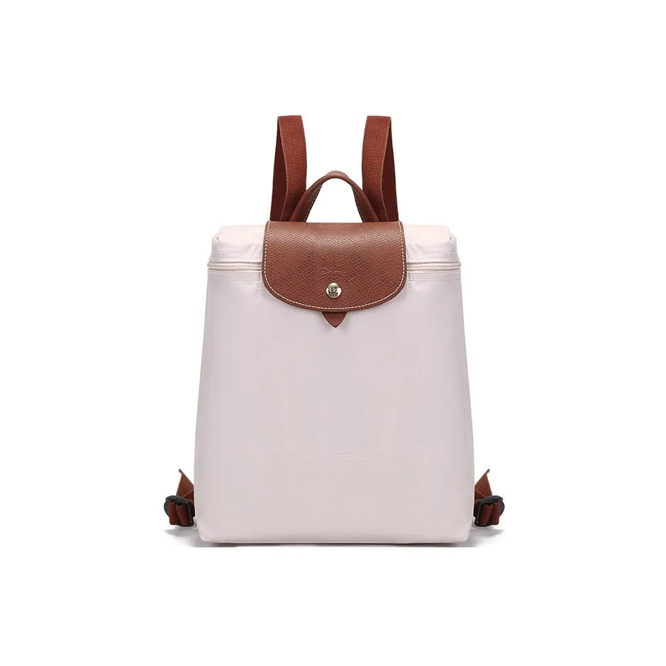LONGCHAMP Le Pliage Cow Leather sprandi backpack Regular Women's Paper Color