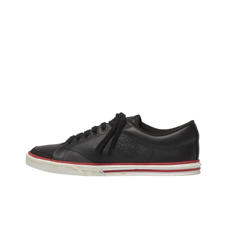 Balenciaga Triple S Low Top Stylish Skateboarding Shoes Women's Black Distressed