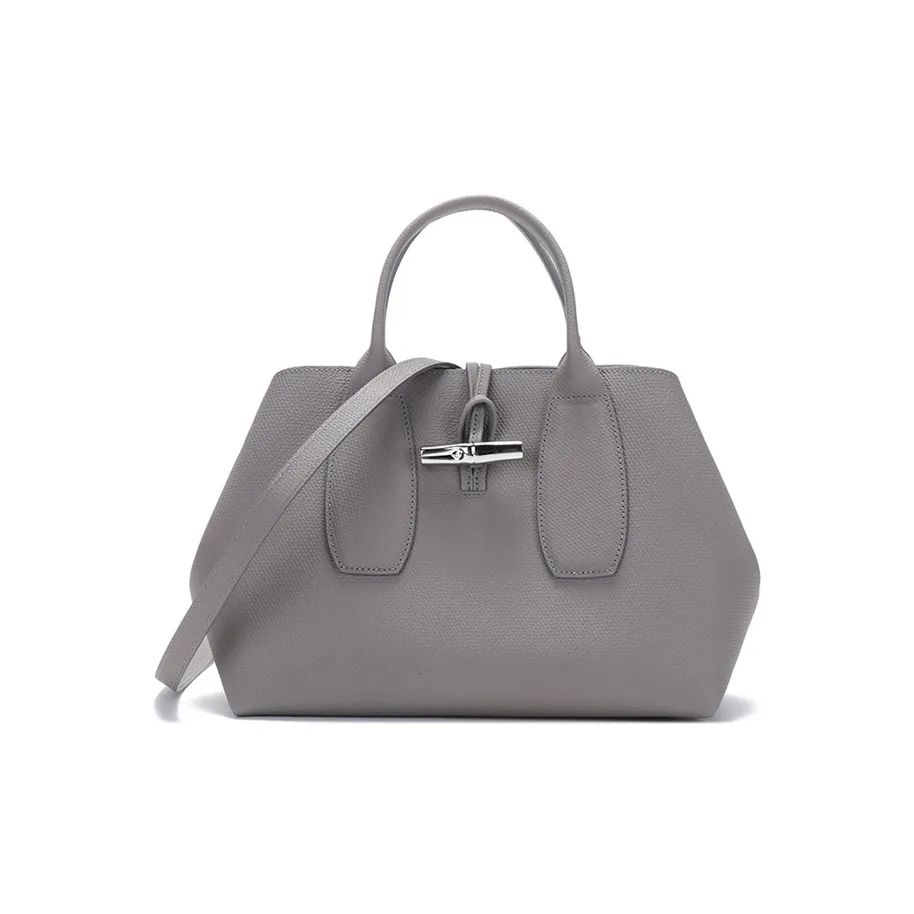 LONGCHAMP Roseau Leather Tote Bag