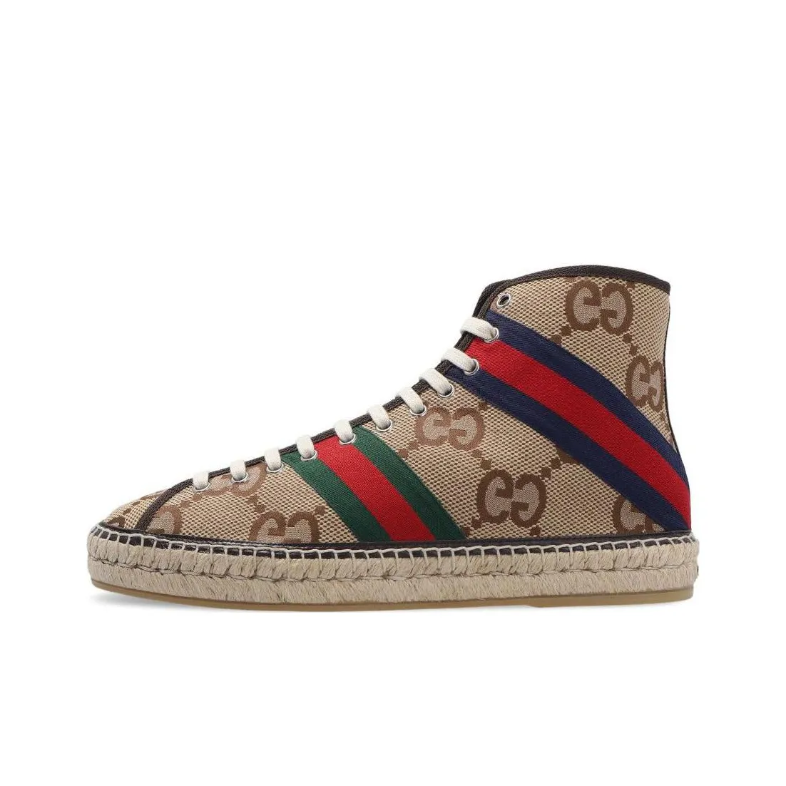GUCCI Stylish Skateboarding Shoes Men's Beige