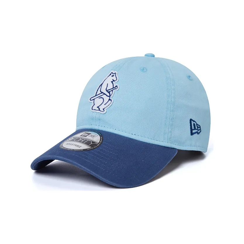 New Era Хлопок Бейсболки Светло-синий Унисекс