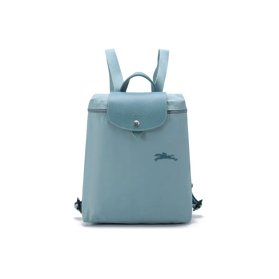 LONGCHAMP Холст Рюкзак Стандартный Женский Озерный Синий