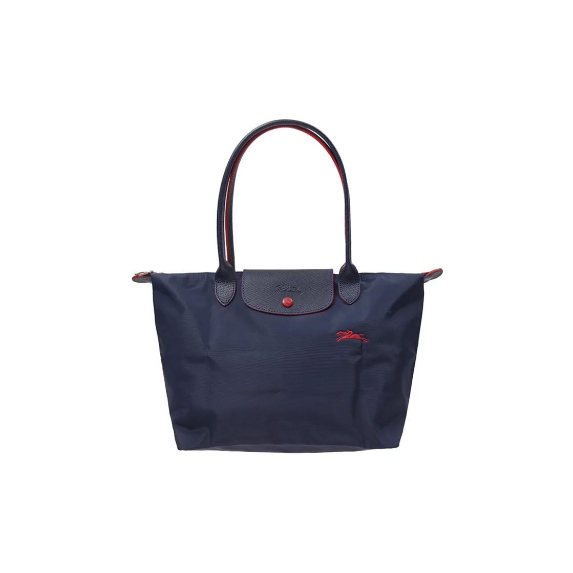 LONGCHAMP Le Pliage Club Fabric Tote Bag Shopping Bag Dumpling Bag Handbag Shoulder Bag Medium Size Women's Navy