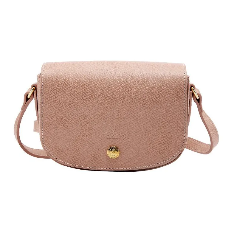 LONGCHAMP Le Pliage Коровья кожа Сумка через плечо Сумка на плечо Мини Женский С принтом Розовый