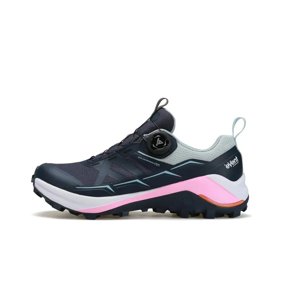 HUMTTO Амортизаторы Устойчивые к истиранию Дышащий Низкий Топ Уличная обувь Женские Синий Белый Розовый