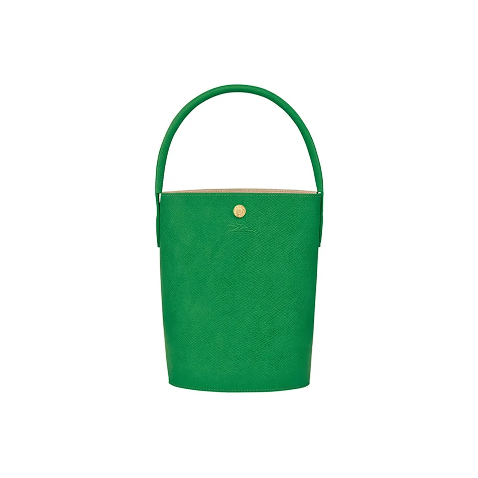 LONGCHAMP Épure Logo Embossed Small Bucket Bag