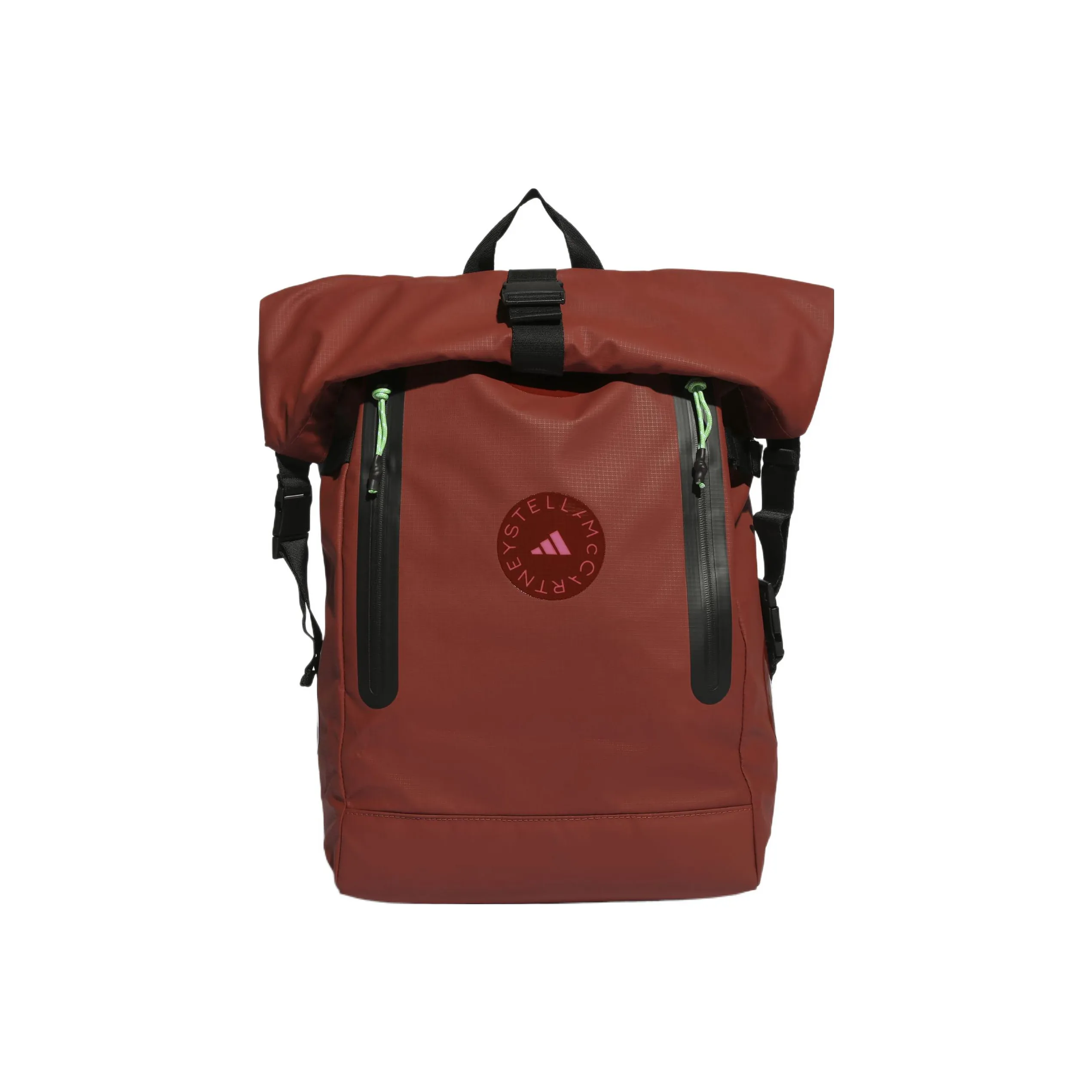 Adidas Polyurethane Backpack Regular Women's Wild Tan/Bright Pink/Black