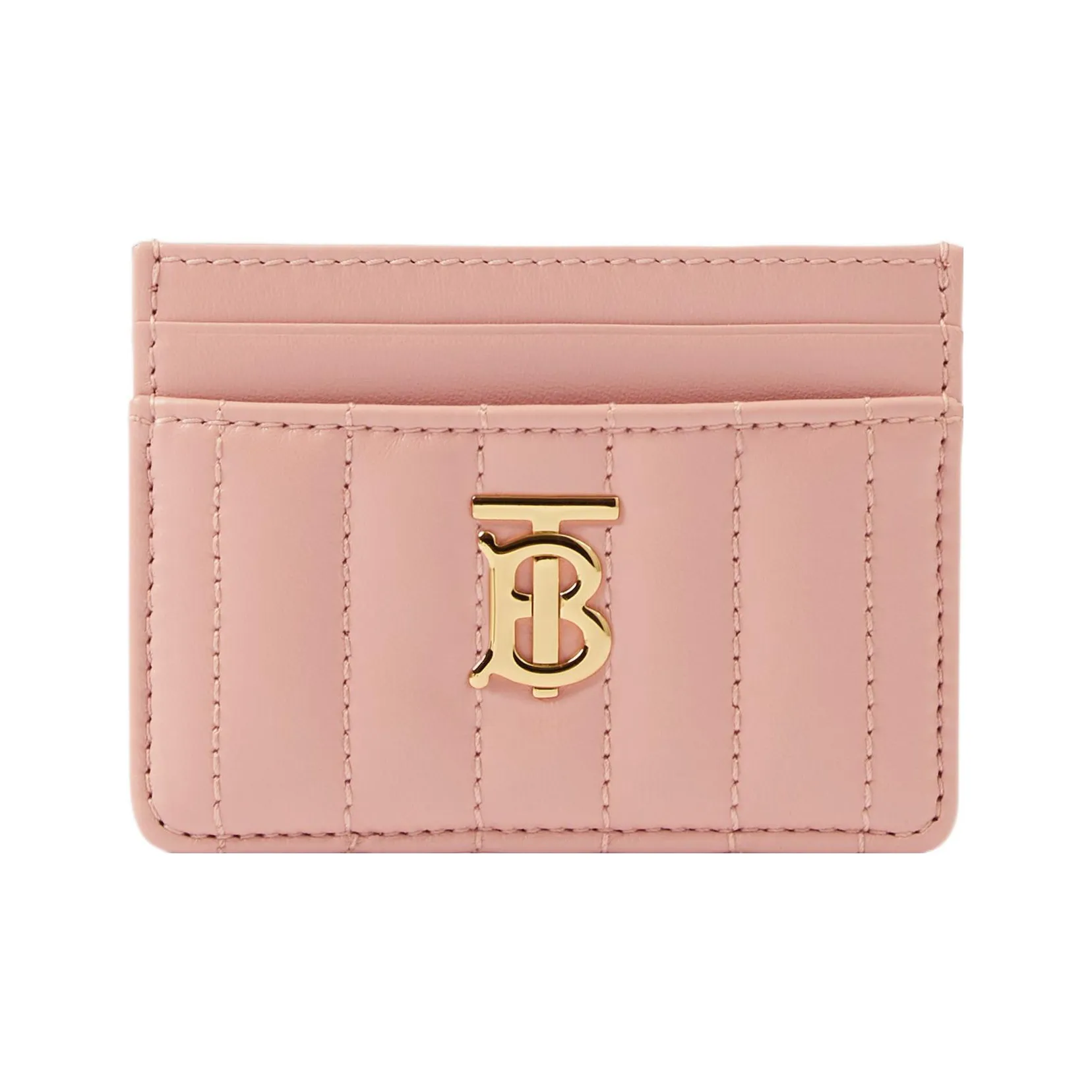 Burberry Quilted Lola Card Holder Pink