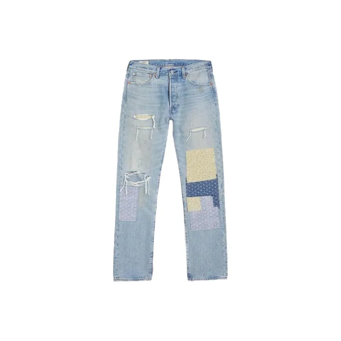 Levi's Jeans Men's Patchwork Blue