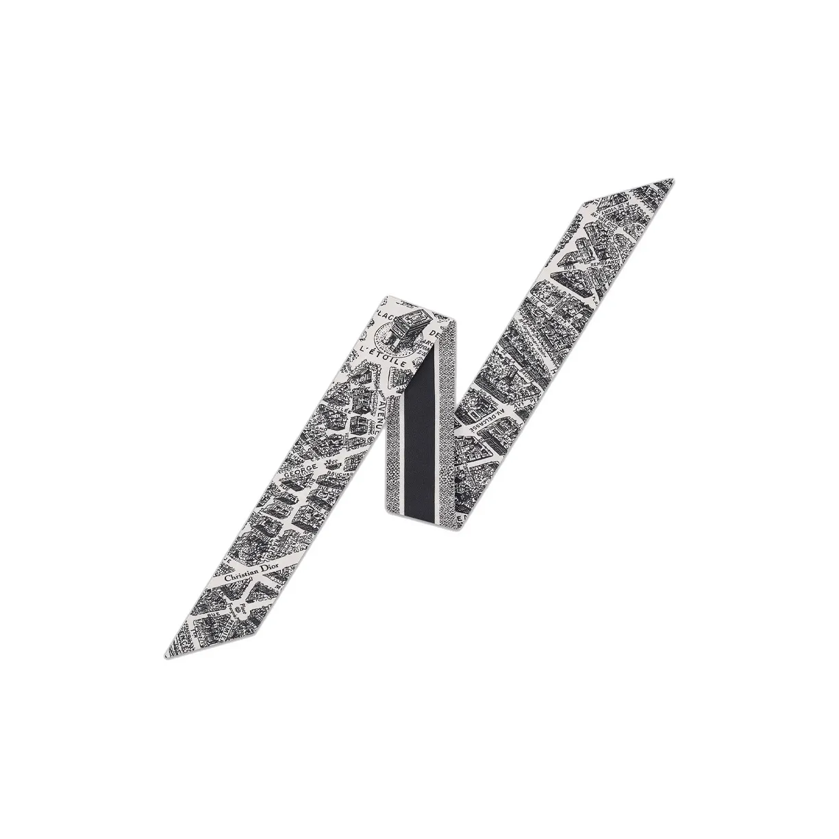 DIOR Шелковые шарфы Женские Белый