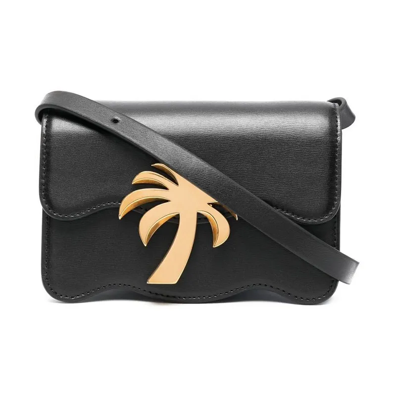 PALM ANGELS Logo Plaque Small Crossbody Bag