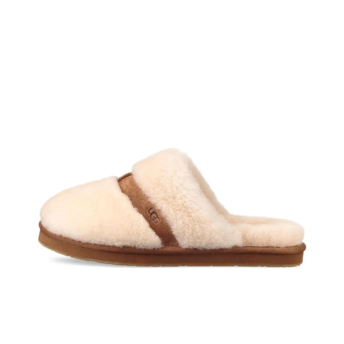 UGG Модные Тапочки Женские Натуральный Белый