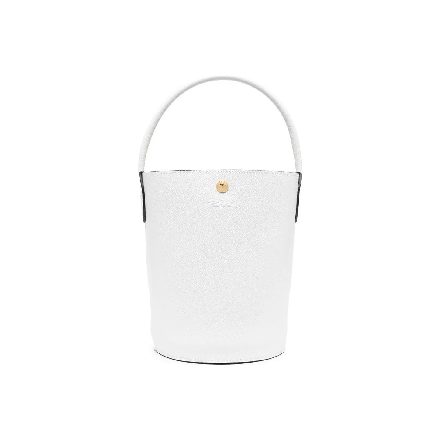 LONGCHAMP Épure Корова Кожа Ведрообразная Сумка Маленькая Женская Белая