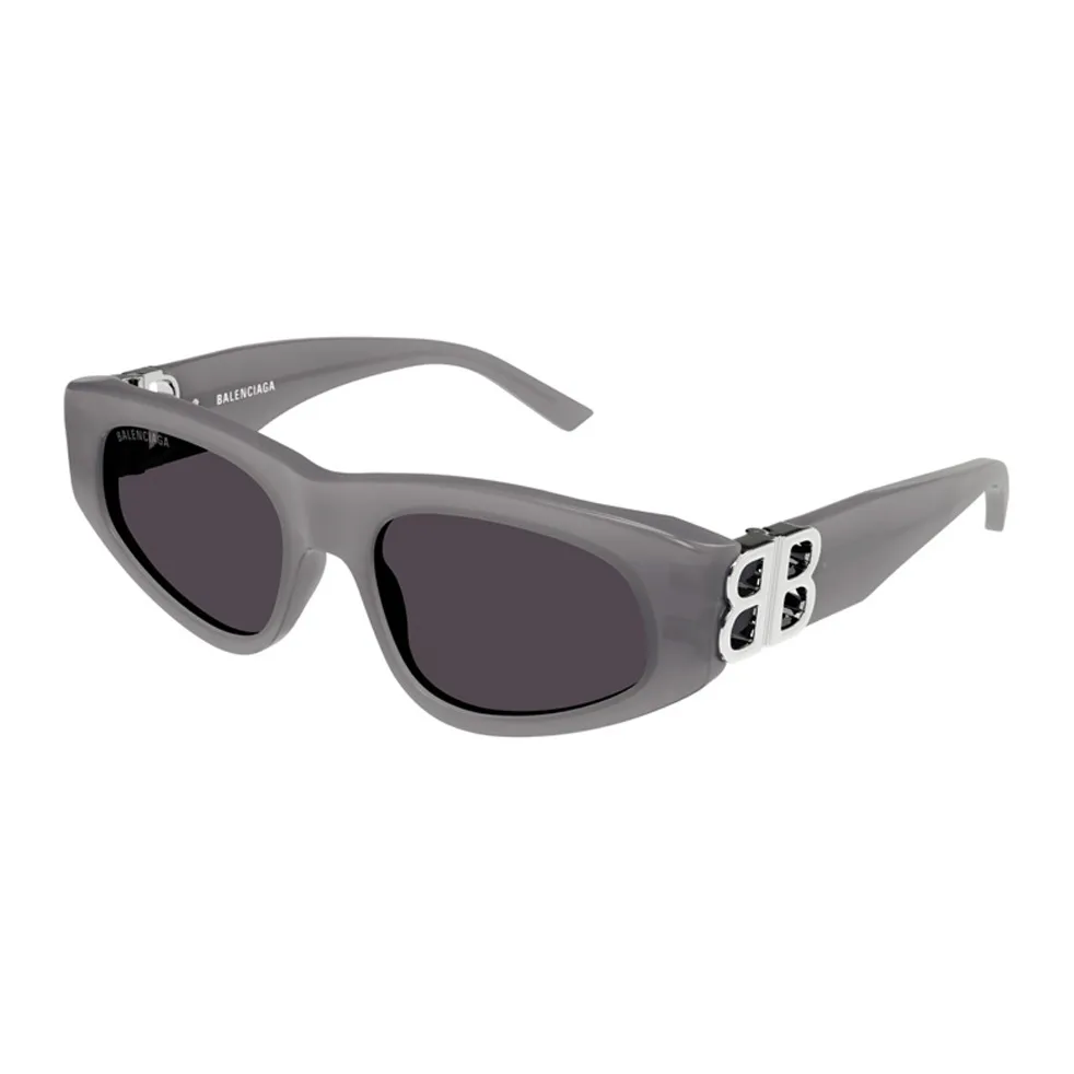 Balenciaga Eyewear Logo plaque Biker Sunglasses