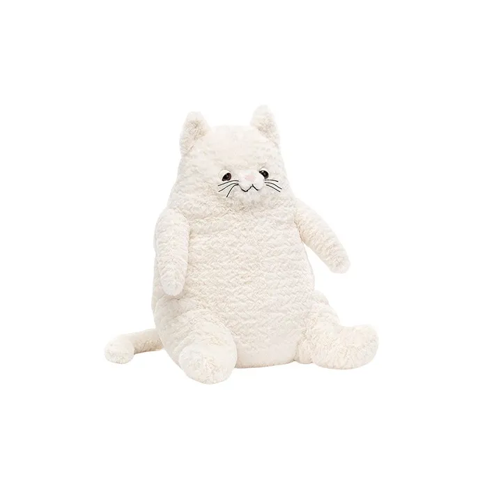 JELLYCAT Amore Cat Cream Stuffed Animal