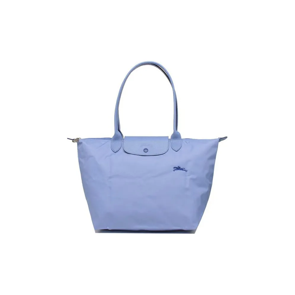 LONGCHAMP Le Pliage Club Fabric Tote Bag, Shopping Bag, Dumpling Bag, One Shoulder Handbag Large Size Women's Sky Blue