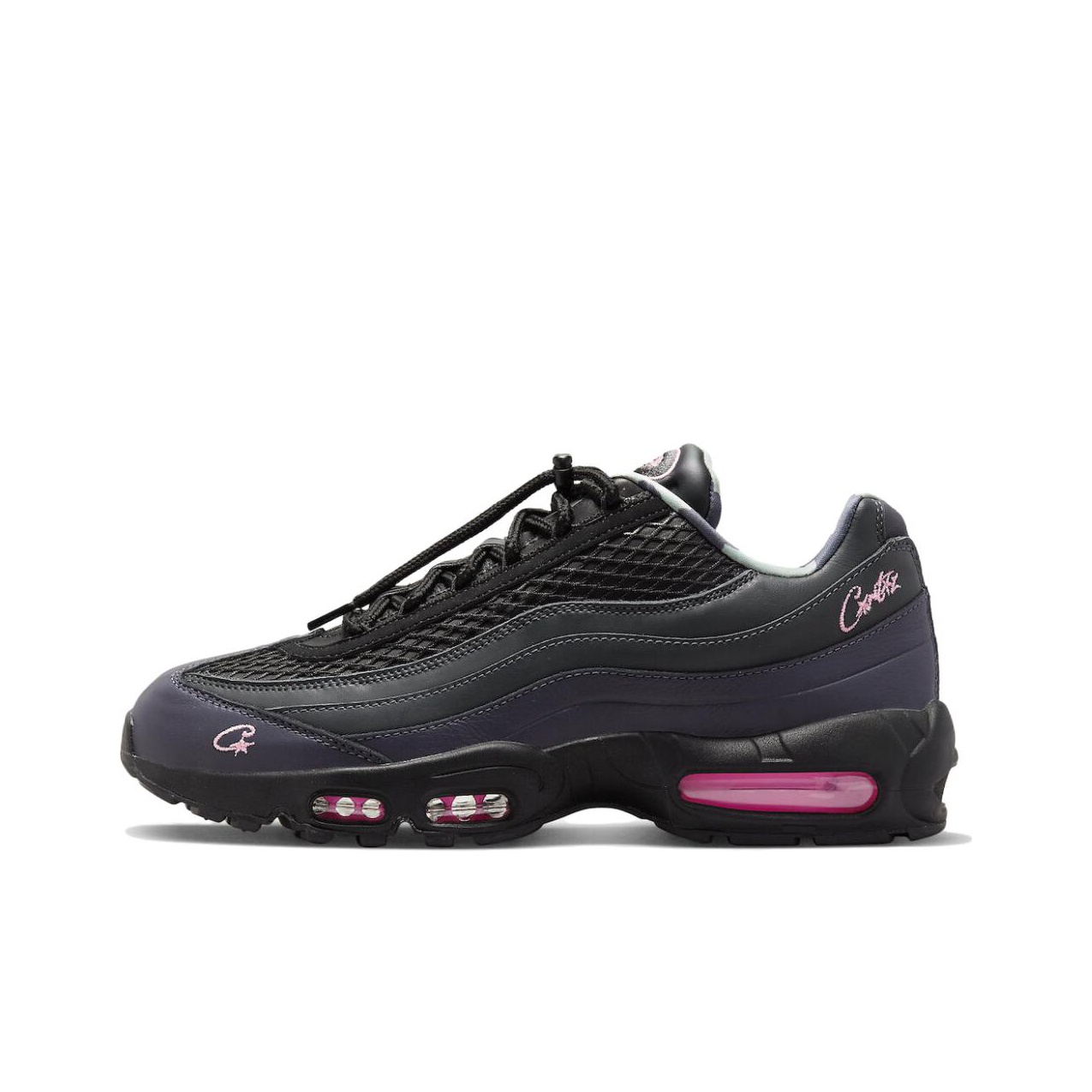 air max 95 black pink and blue